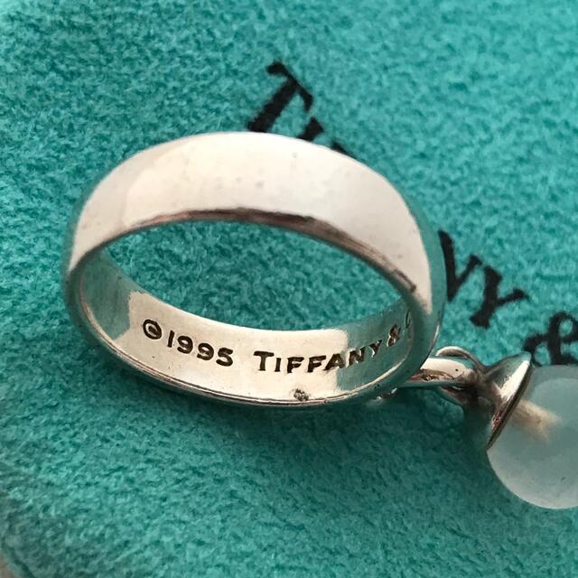 Tiffany & Co.(ティファニー)のTiffany ローズクオーツボールチャームリング 11号 レディースのアクセサリー(リング(指輪))の商品写真