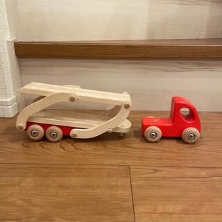 BorneLund - ボーネルンド 車をはこぶトラック 木製 車 おもちゃの通販 ...
