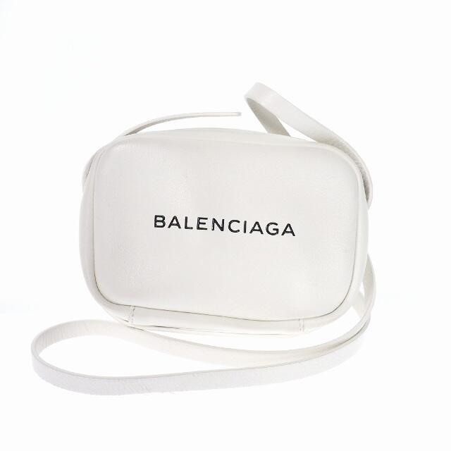 【2021新春福袋】 BALENCIAGA エブリデイ カメラバッグ ショルダーバッグ ホワイト 白 ショルダーバッグ