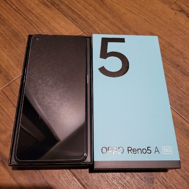 OPPO Reno5a アイスブルー SIMロック解除済み