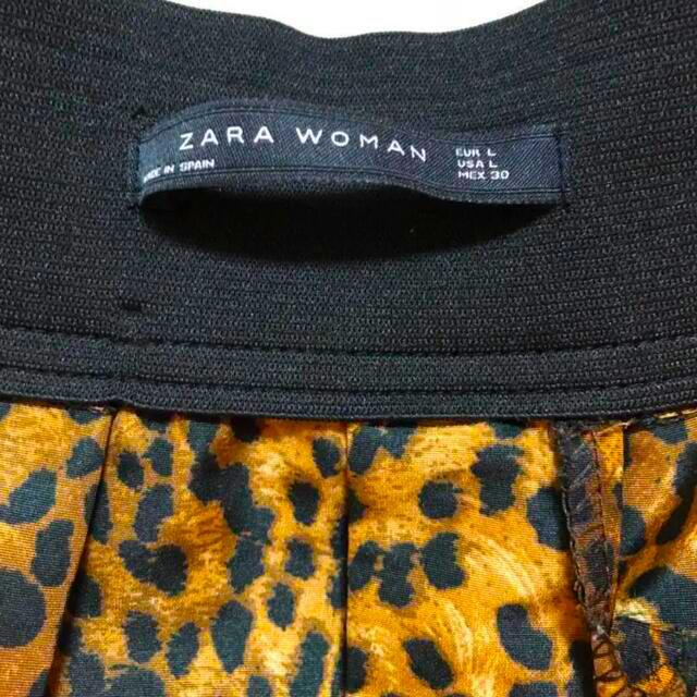 ZARA(ザラ)のZARA レオパード柄ミニスカート レディースのスカート(ミニスカート)の商品写真