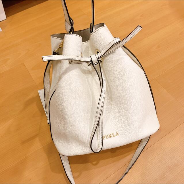 バッグ【未使用】FURLA コスタンザ 白 ホワイト - ショルダーバッグ