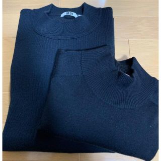 ユニクロ(UNIQLO)のユニクロU モックネックニット セット XXL(ニット/セーター)