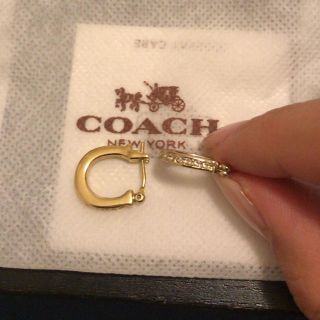 COACH - コーチ フープピアス☆ COACHの通販 by ・*:..｡o♬*ﾟ