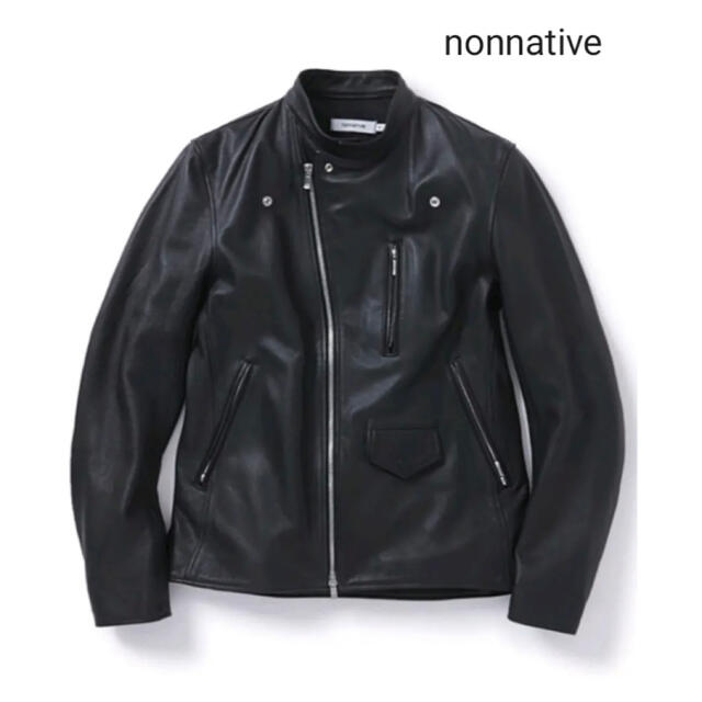 nonnative ノンネイティブダブルライダースジャケット レザージャケットメンズ