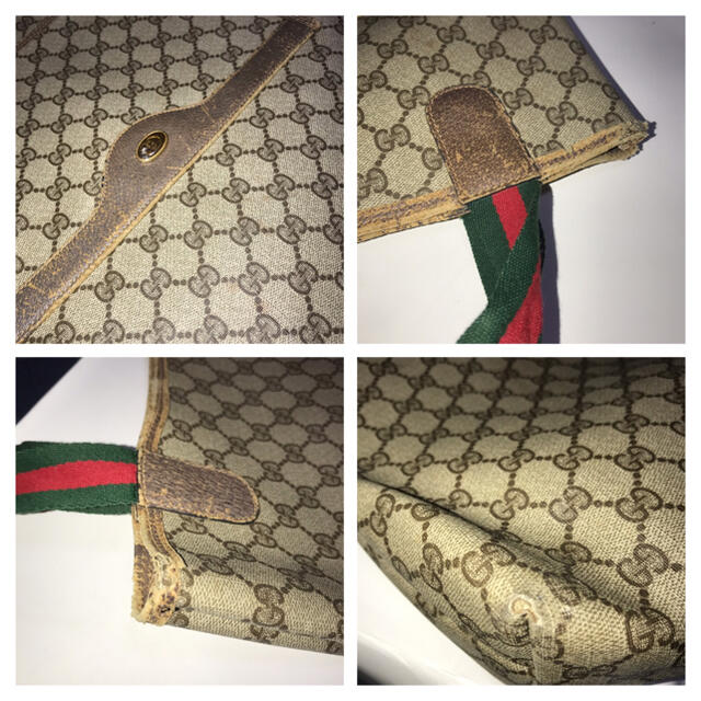 Gucci(グッチ)のGUCCI GG柄シェリーラインハンドルトートバッグ レディースのバッグ(トートバッグ)の商品写真