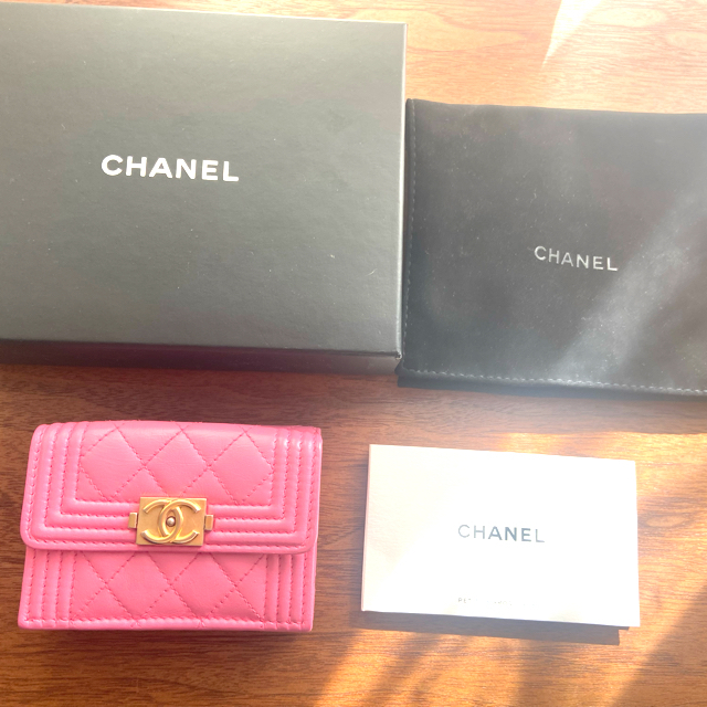 CHANEL  マトラッセ 財布　 査定済　3回使用