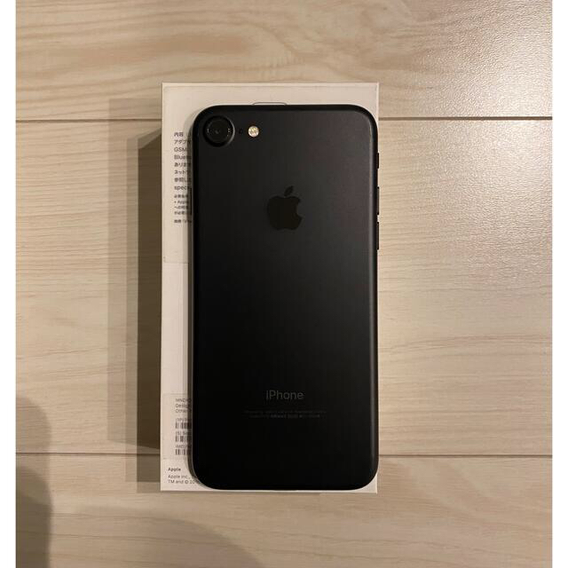華麗 - iPhone iphone7 ブラック b  スマートフォン本体