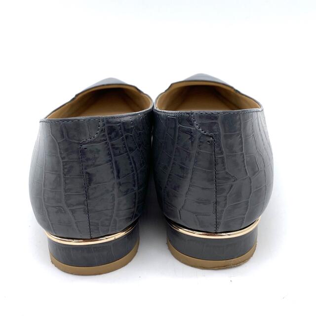 DIANA(ダイアナ)の【美品】DIANA ダイアナ ポインテッドトゥ フラット パンプス 22.5cm レディースの靴/シューズ(ハイヒール/パンプス)の商品写真