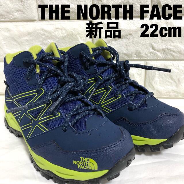 新品　THE NORTH FACE トレッキングシューズ　ネイビー　22cm