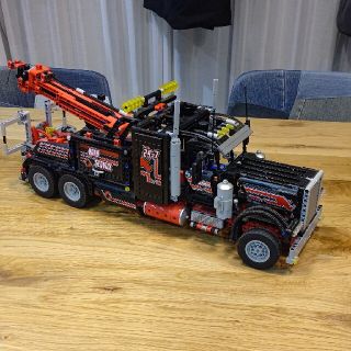 レゴ(Lego)のレゴテクニック レッカー車 ジャンク 大人レゴ(積み木/ブロック)