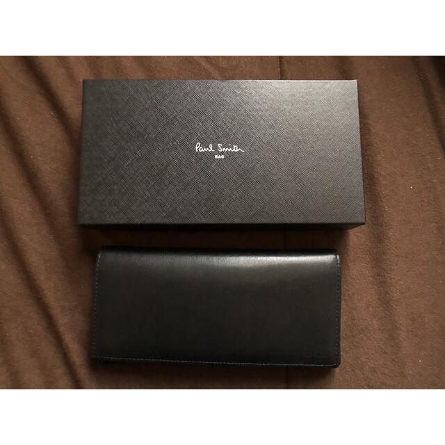 [美品]Paul Smith レザー メンズ長財布 L字ファスナー財布　箱付き