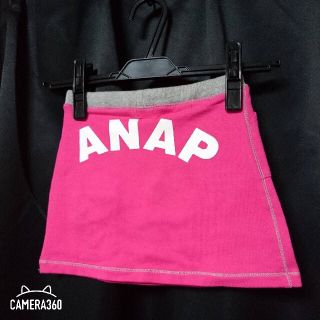 アナップキッズ(ANAP Kids)のK004*NEW!!ANAPKIDS/アナップキッズ★ロゴミニスカート☆110(スカート)