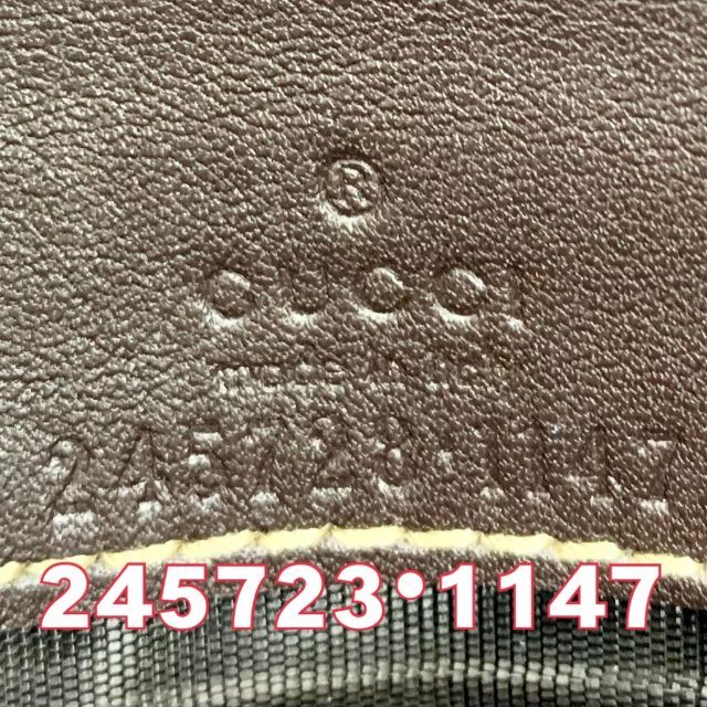 Gucci(グッチ)のGucci　グッチ　長財布　GG　キャンバス　ハートロゴ　インターロッキング レディースのファッション小物(財布)の商品写真