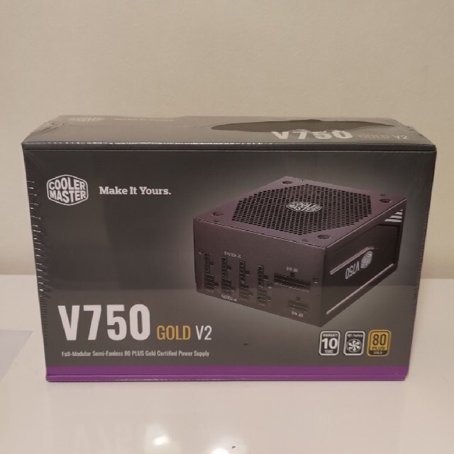 新品　PC電源　CoolerMaster V750 gold V2