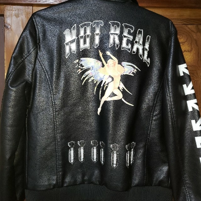 off-white レザーブルゾン 岩田剛典着用