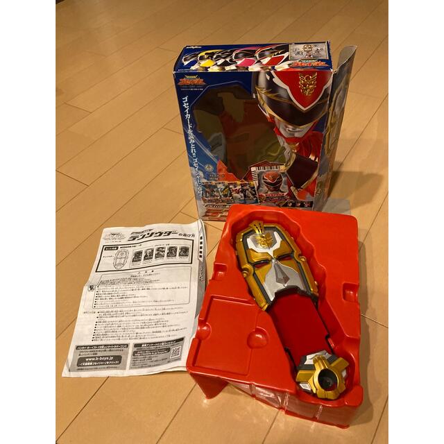 BANDAI(バンダイ)のゴセイジャーセット　テンソウダー　ゴセイワンダー　ゴセイブラスター エンタメ/ホビーのおもちゃ/ぬいぐるみ(キャラクターグッズ)の商品写真