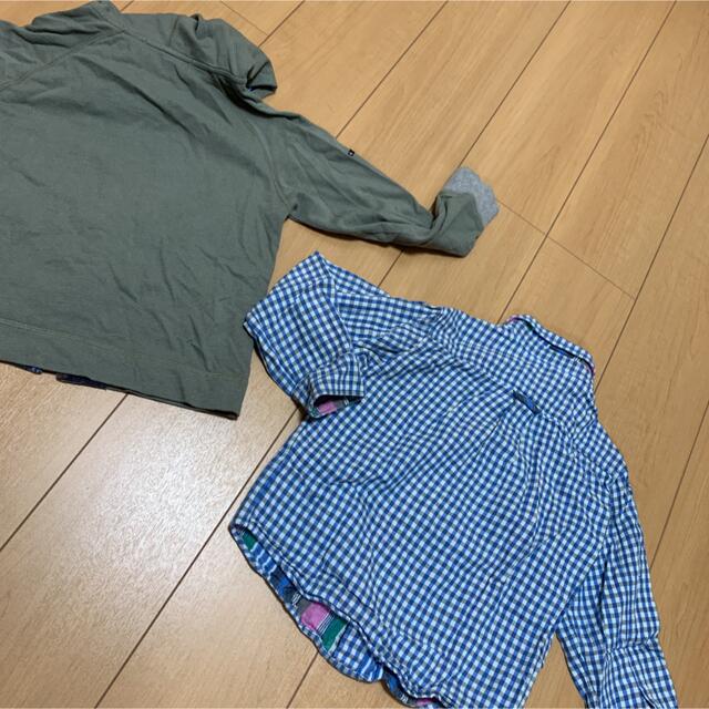 familiar(ファミリア)の【used美品2点】familiar 120センチ　男の子　おまとめ キッズ/ベビー/マタニティのキッズ服男の子用(90cm~)(Tシャツ/カットソー)の商品写真