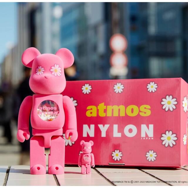 フィギュアBE@RBRICK atmos NYLON JAPAN 100％ & 400％