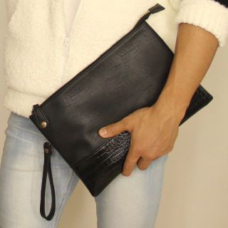 2way クロコ レアな小ぶりの クラッチバッグ ショッピング価格 www.m