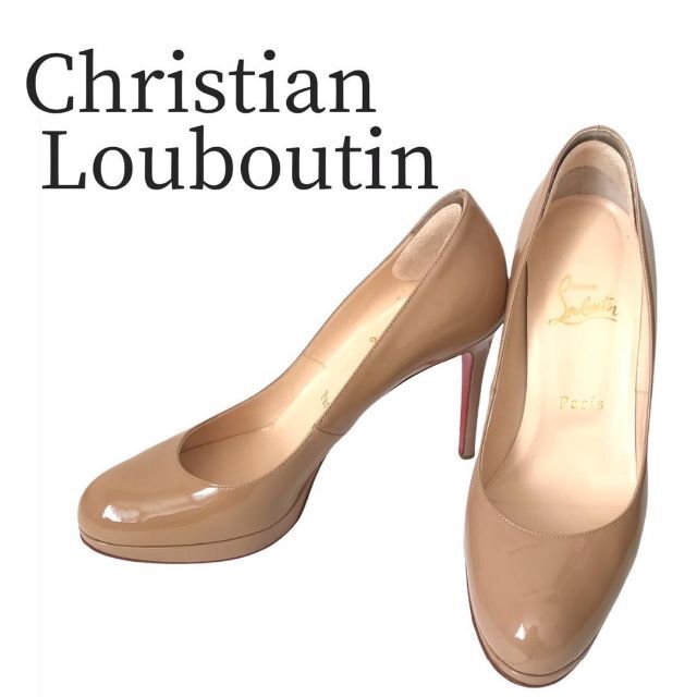 128 美品 クリスチャンルブタン  Louboutin パンプス 36.5