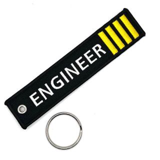 ENGINEER フライトタグ キーリング REMOVE BEFORE(航空機)