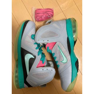 ナイキ(NIKE)のNike Lebron 9 south beach(スニーカー)