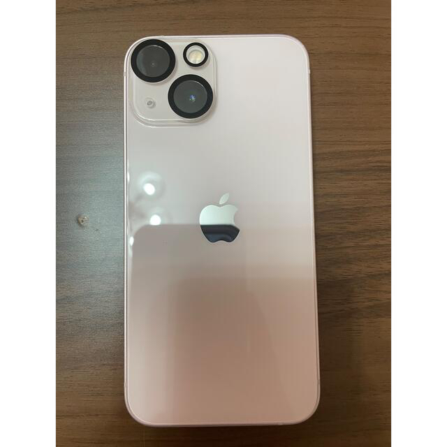 白鳥のクリスタルリング iPhone13mini 128GB ピンク