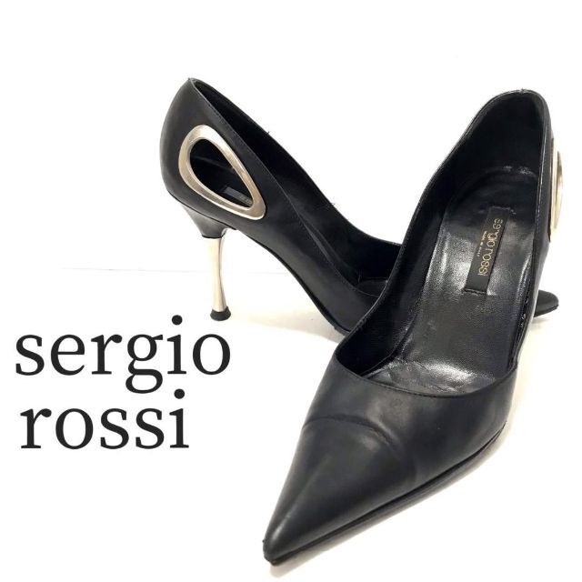 高品質 Sergio パンプス ポインテッドトゥ セルジオロッシ rossi sergio A-129 - Rossi ハイヒール+パンプス