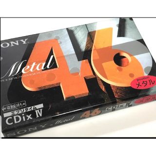 ソニー(SONY)のSONY メタルテープCDIX46(その他)