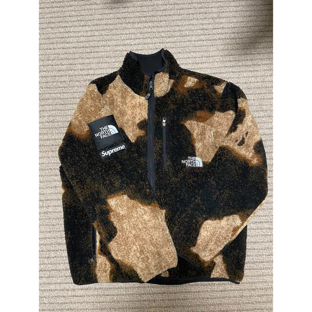 Supreme  North Face Bleached フリース 黒 MサイズBlackサイズ