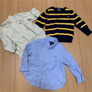 ラルフローレン(Ralph Lauren)の【美品used3点】おまとめ　100センチ　ラルフローレン　男の子(Tシャツ/カットソー)