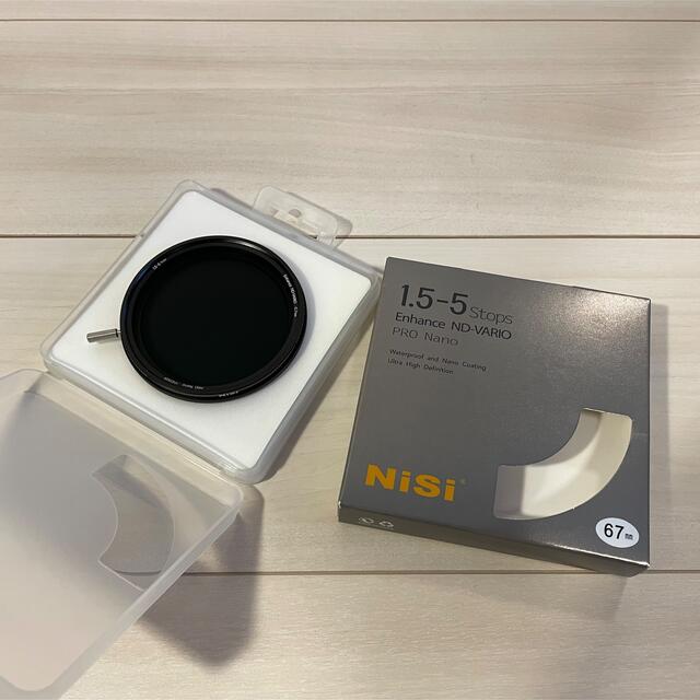 NiSi 可変NDフィルター VARIO 1.5~5 stops 67mm 超高品質で人気の www