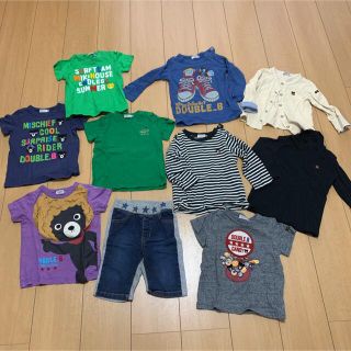 ダブルビー(DOUBLE.B)の専用【used10点】おまとめ　90センチ　ミキハウス　ダブルビー(Tシャツ/カットソー)