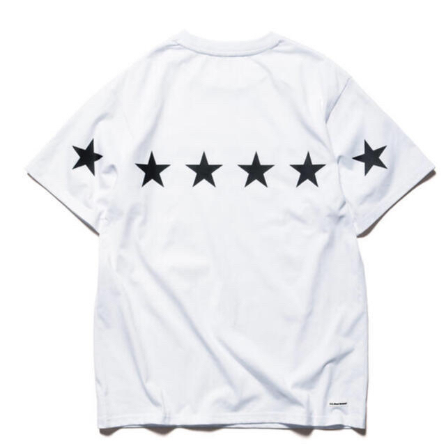F.C.R.B.(エフシーアールビー)の新品　FCRB 21AW 46STARS TEE WHITE XL メンズのトップス(Tシャツ/カットソー(半袖/袖なし))の商品写真
