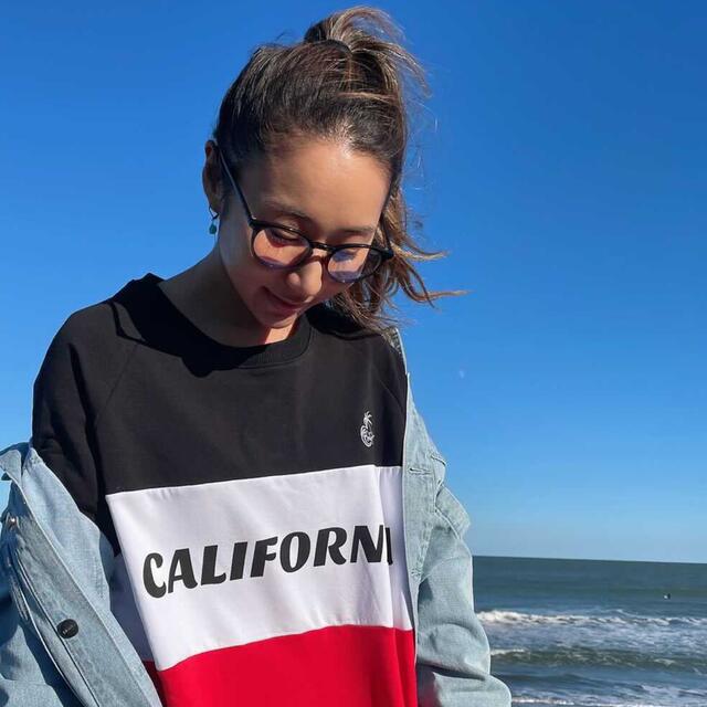 STUSSY - ストリート系女子☆LUSSO SURF トリコロールセーター STUSSY - ストリート系女子☆LUSSO SURF トリコロールセーター