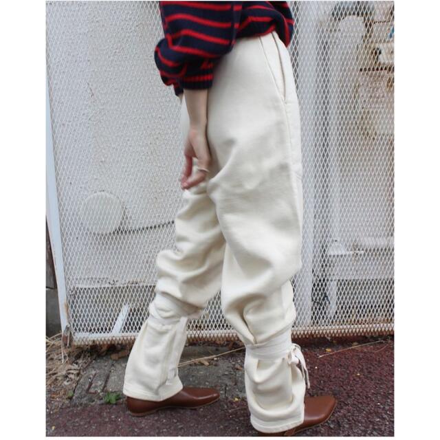 新品タグ付 pelleq Hem string sweat trousers ftik.uinsi.ac.id