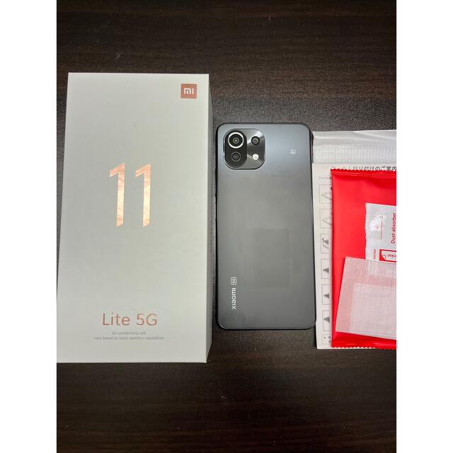 Xiaomi Mi 11 Lite 5G BLACK SIMフリー