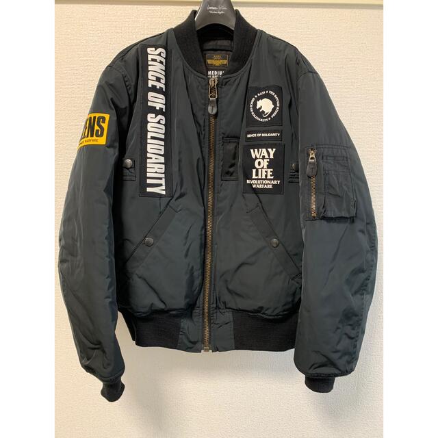 キムタク私物19AW Rats MA-1 PATCH M 美USED ラッツ 人気の商品 26460