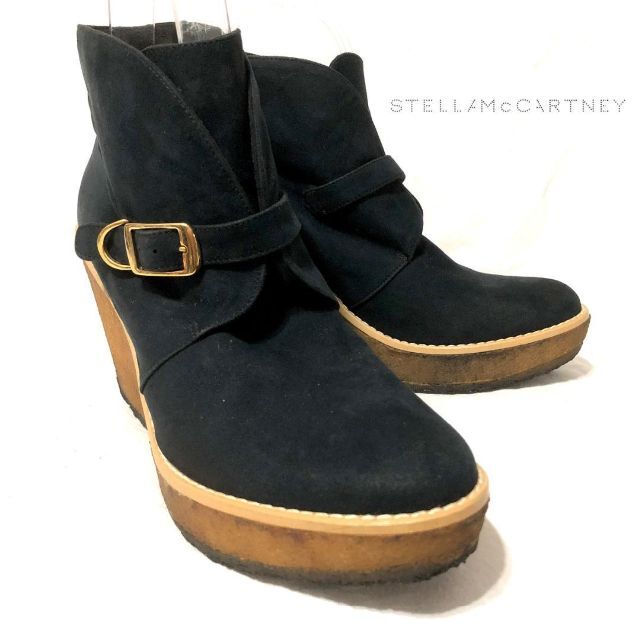 STELLA McCARTNEY ステラマッカートニー 厚底 ブーティ 37 最大の割引