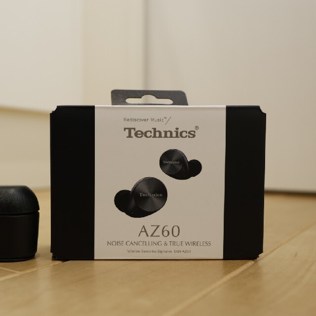 【未使用】パナソニック Technics EAH-AZ60 ブラックヘッドフォン/イヤフォン