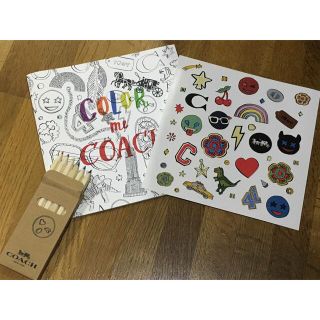 コーチ(COACH)のCOACH  塗り絵＆色鉛筆＆シール(色鉛筆)