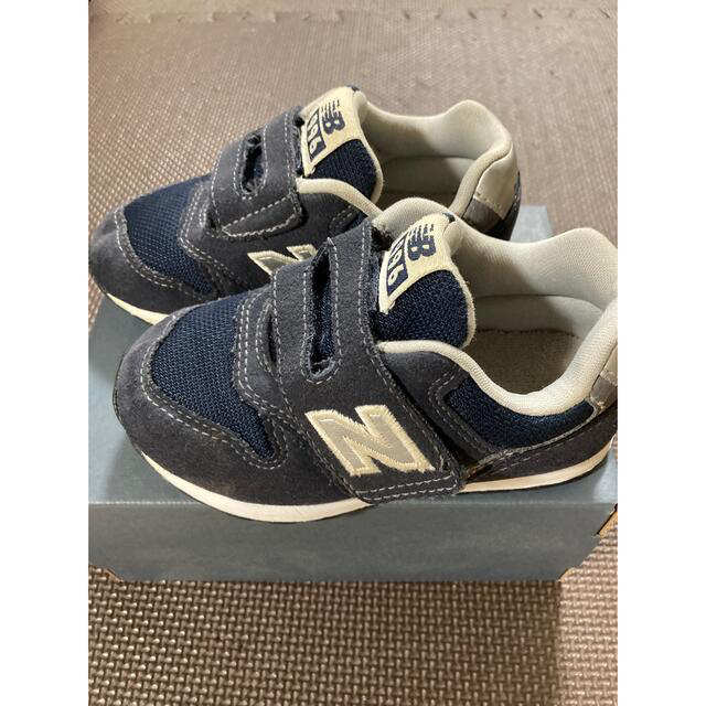 New Balance(ニューバランス)のニューバランス　996  スニーカー　ネイビー　14.5㎝ キッズ/ベビー/マタニティのベビー靴/シューズ(~14cm)(スニーカー)の商品写真