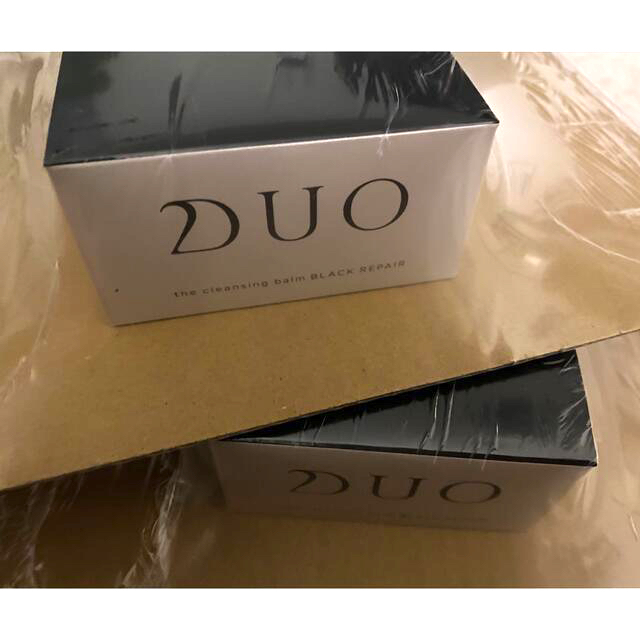 DUO クレンジングバーム ブラックリペア 新品 2個セット コスメ/美容のスキンケア/基礎化粧品(クレンジング/メイク落とし)の商品写真