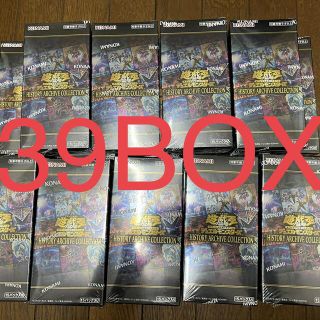 ユウギオウ(遊戯王)のシュリンク付き 39BOX 遊戯王 ヒストリーアーカイブコレクション(Box/デッキ/パック)