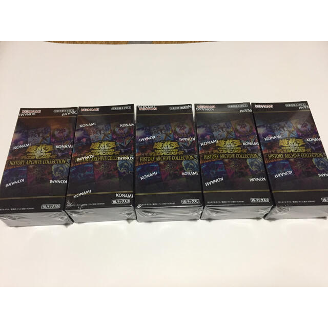 遊戯王 HISTORY ARCHIVE COLLECTION 15BOX