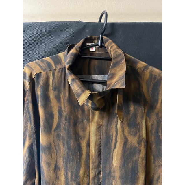 COMOLI - MASU 21AW FUR PRINT SILK SHIRTS エムエーエスユーの通販 by
