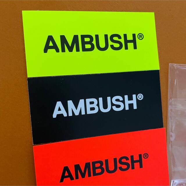 AMBUSH(アンブッシュ)のAmbush アンブッシュ  ステッカー5枚セット 新品未使用  メンズのファッション小物(その他)の商品写真