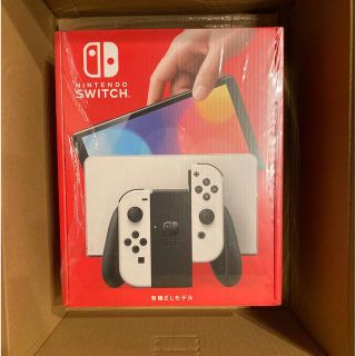 ニンテンドースイッチ(Nintendo Switch)のニンテンドースイッチ 有機ELモデル ホワイト(家庭用ゲーム機本体)