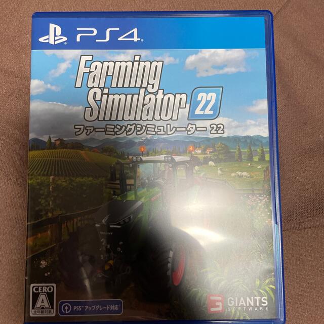 PlayStation4(プレイステーション4)のFarming Simulator 22（ファーミングシミュレーター 22） P エンタメ/ホビーのゲームソフト/ゲーム機本体(家庭用ゲームソフト)の商品写真